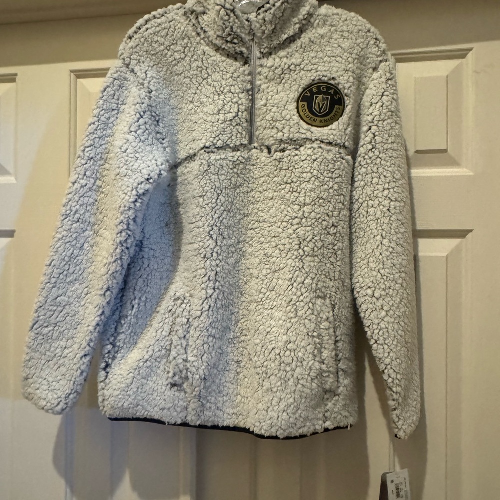 Vegas Golden Knights Gray Teddy Jacket